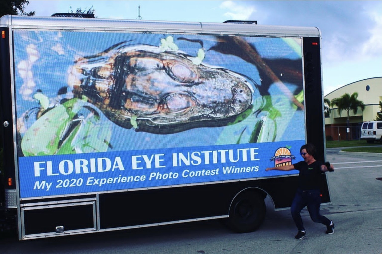 Florida Eye Institute photo-contest creative and participant